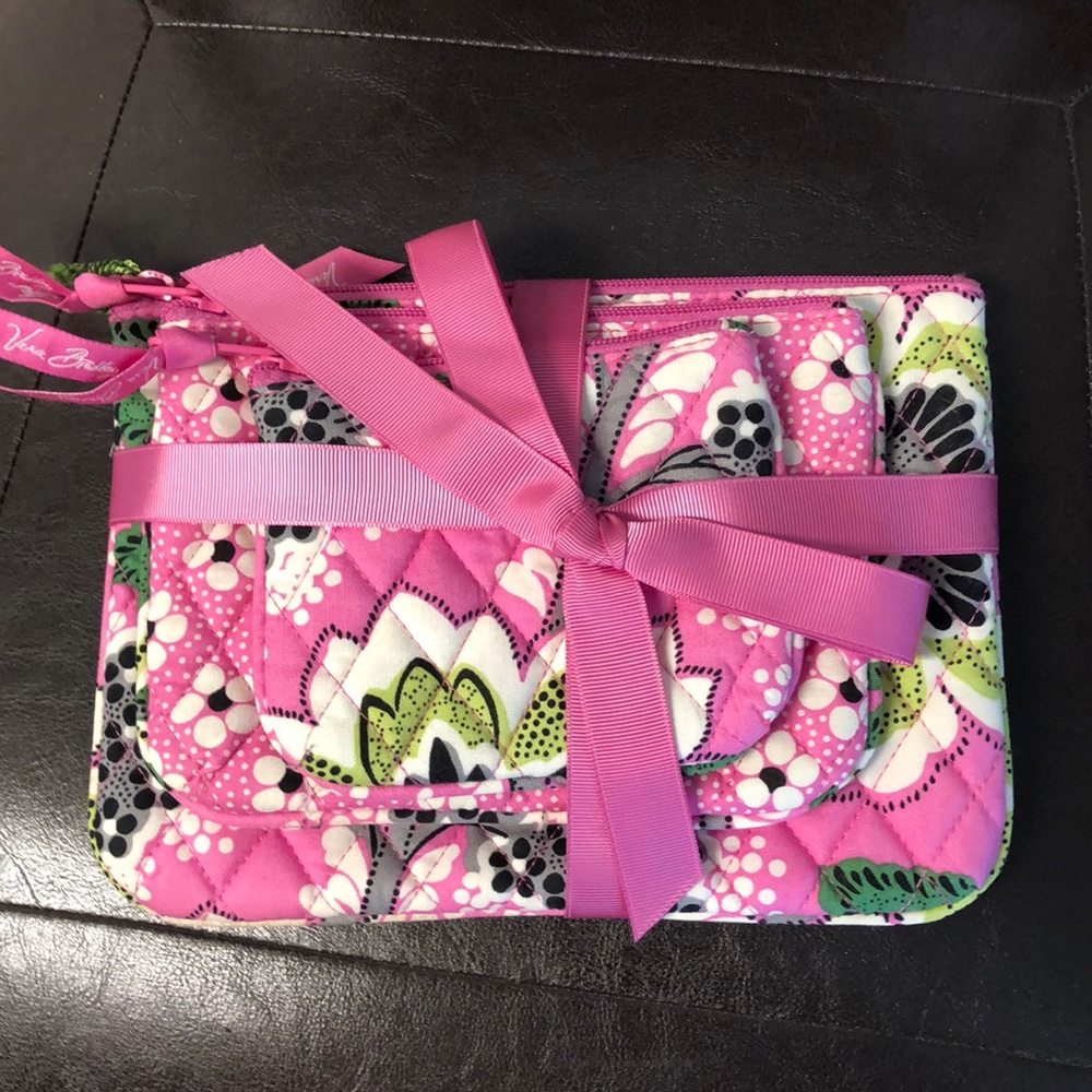 Make up pouch set of 3